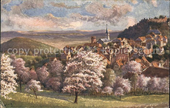 Lindenfels Odenwald Höhenluftkurort in der Blütezeit Perle