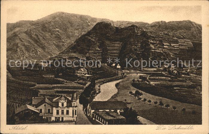 Mayschoss Blick auf Hotel und Weinhaus Lochmühle