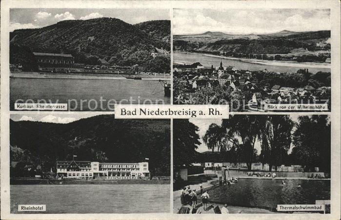 Bad Niederbreisig Kurhaus Rheinterrasse Wilhelmshöhe Ther