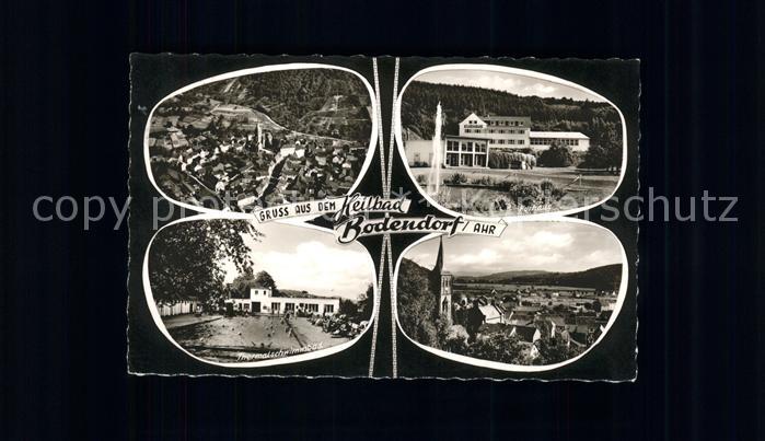 Bodendorf Ahr Teilansichten Heilbad Thermalschwimmbad