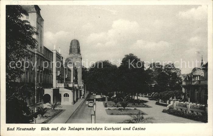 Bad Neuenahr-Ahrweiler Anlagen zwischen Kurhotel und Casino