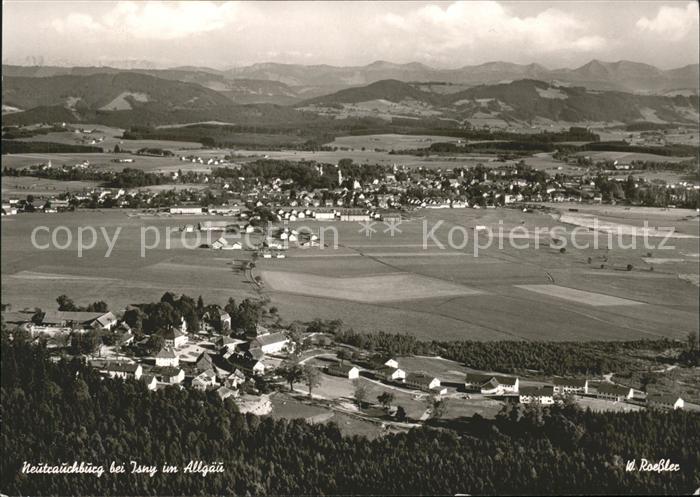 Neutrauchburg Fliegeraufnahme Heilklimatischer Kurort