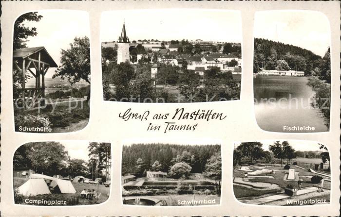 Nastaetten Taunus Schutzhütte Campingplatz Schwimmbad Min