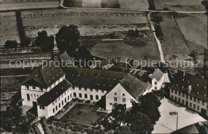 Schoenau St Goarshausen Prämonstratenser-Kloster Fliegeraufnahm