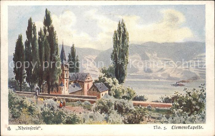 Euskirchen Clemenskapelle Künstlerkarte