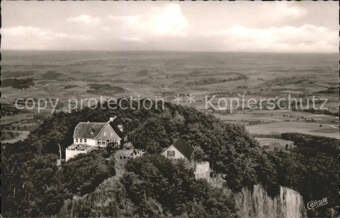 Oelberg Koenigswinter Fliegeraufnahme