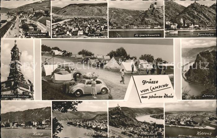 St Goar Bornhofen Rüdesheim St.Goarshauesne Nie