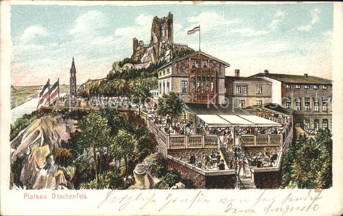 Drachenfels Plateau Restaurant Burgruine