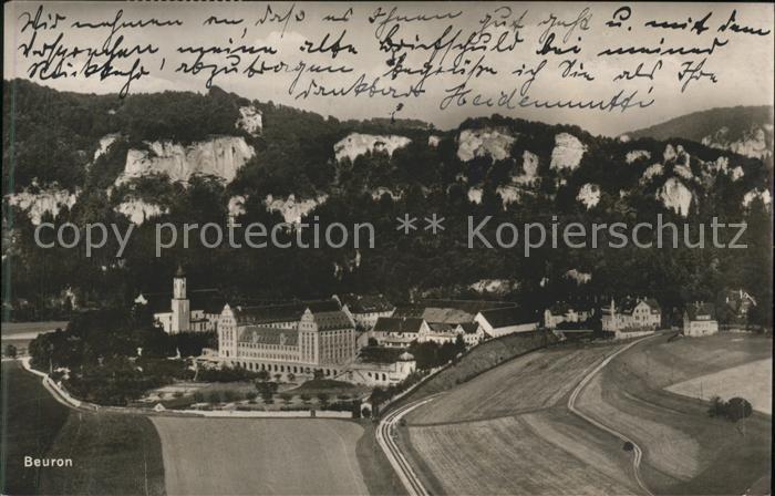 Beuron Donautal Fliegeraufnahme