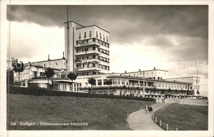 STUTTGART  CITY Hoehenrestaurant Schoenblick