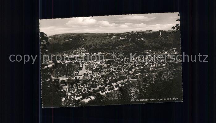 Geislingen Steige Fliegeraufnahme