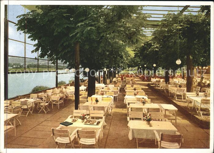 Bad Godesberg Rheinhotel Dreesen Gartenterrasse