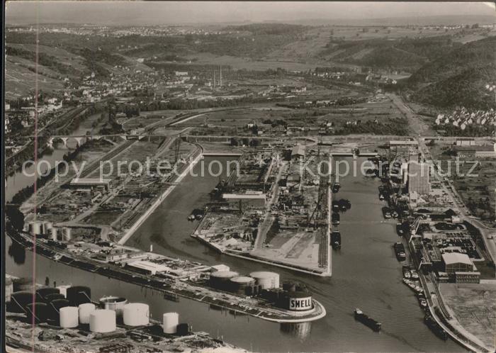 STUTTGART  CITY Fliegeraufnahme Neckarhafen