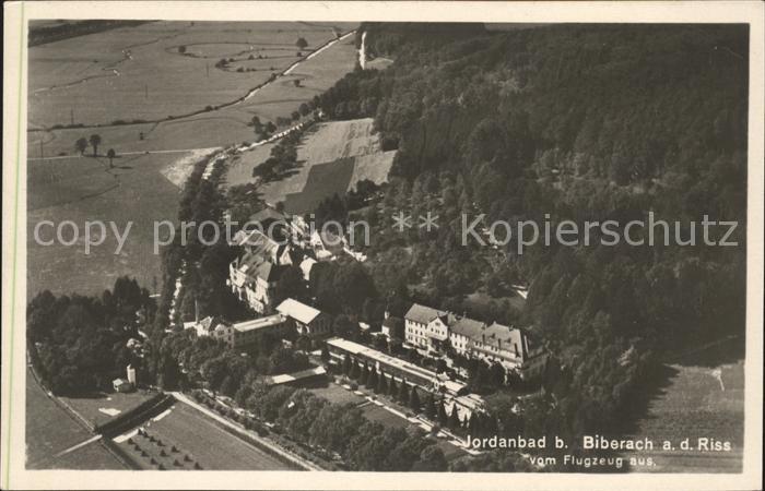 Jordanbad Fliegeraufnahme Biberach