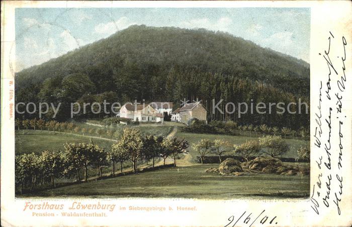 Loewenburg Siebengebirge Forsthaus Pension