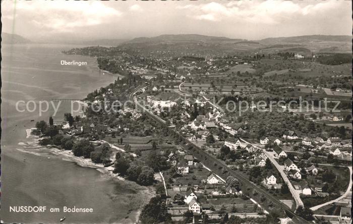 Nussdorf Ueberlingen Fliegeraufnahme Bodensee