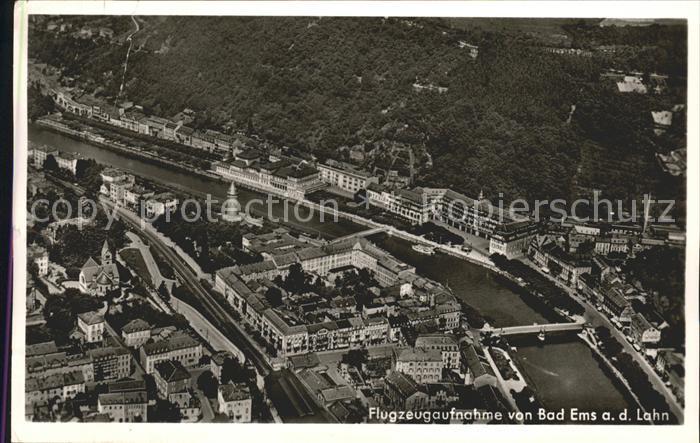 Bad Ems Lahn Fliegeraufnahme