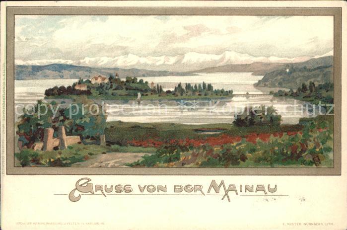 Mainau Künstlerkarte