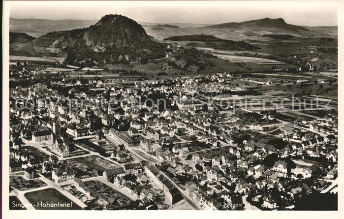 Singen Hohentwiel Fliegeraufnahme