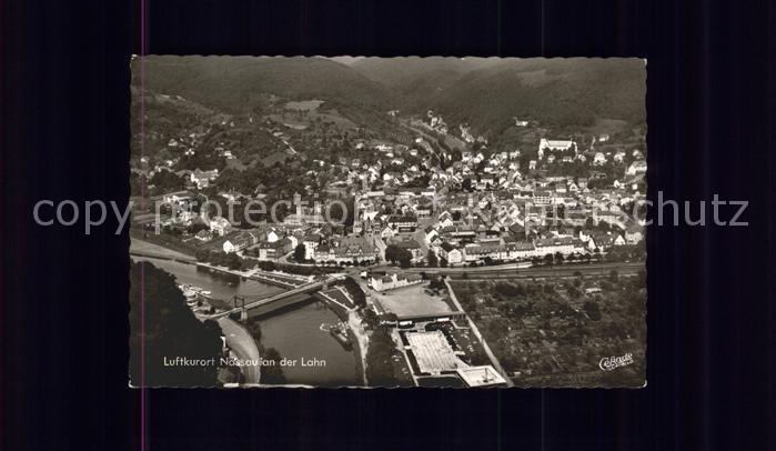 Nassau Lahn Fliegeraufnahme Stadt Lahn