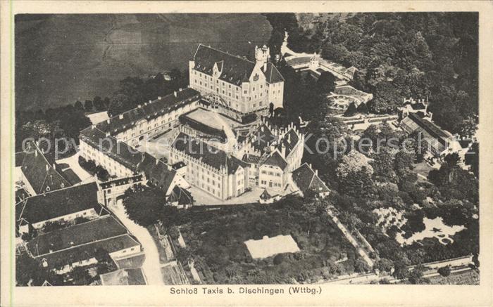 Dischingen Fliegeraufnahme Schloß Taxis