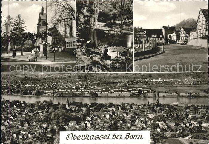 Oberkassel Duesseldorf Bonn Stadt Fliegeraufnahme