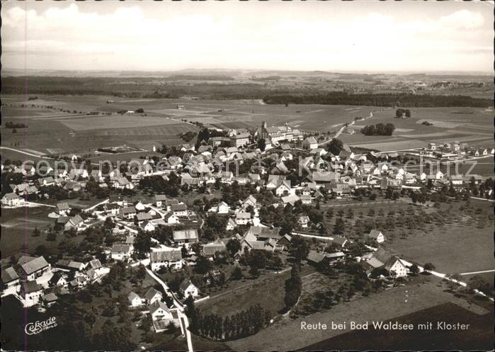 Reute Bad Waldsee Kloster Fliegeraufnahme