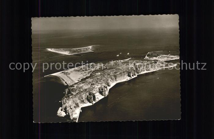 HELGOLAND Insel Schleswig-Holstein Fliegeraufnahme