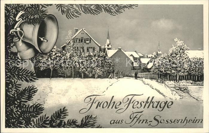 Sossenheim Frohe Festtage Glocke