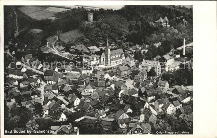 Bad Soden Taunus Fliegeraufnahme