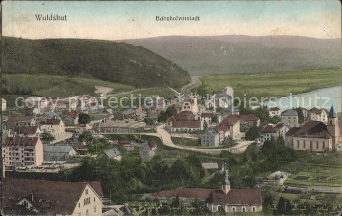 Waldshut Tiengen Rhein Bahnhofvorstadt