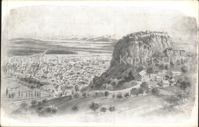 Singen Hohentwiel Kuenstlerarte Zeichnung