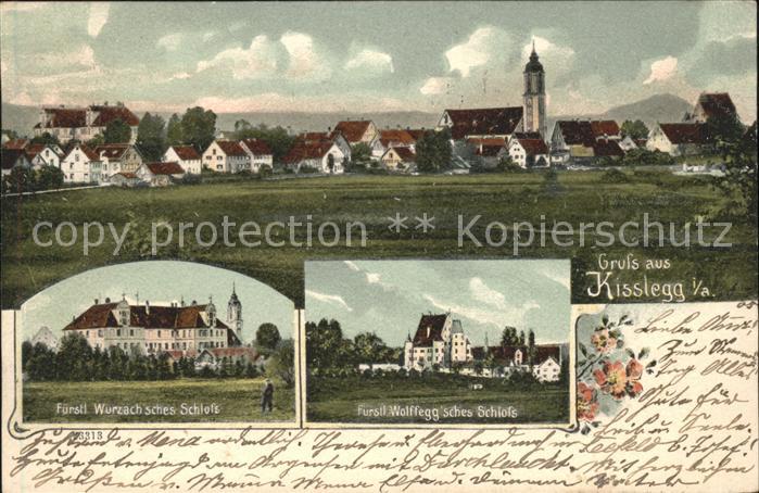 Kisslegg fuerstl. Wolffegg Schloss