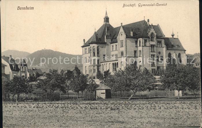 Bensheim Bergstrasse Bischöfl. Gymnasial-Convict