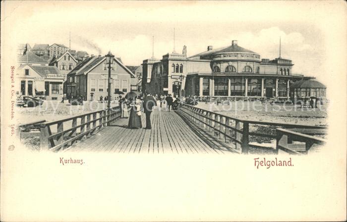 HELGOLAND Insel Schleswig-Holstein Kurhaus