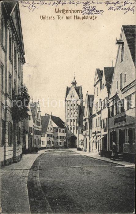 Weissenhorn Unteres Tor Hauptstrasse