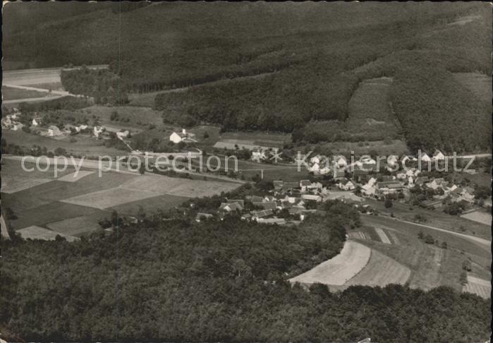 Haingrund Fliegeraufnahme Gaststaette Pension Zum Odenwald
