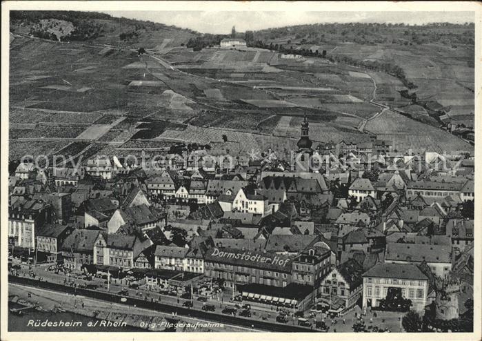 Ruedesheim Fliegeraufnahme