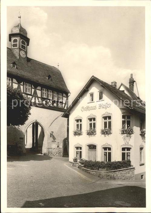 Koenigstein Taunus Gasthaus Messer alten Rathaus