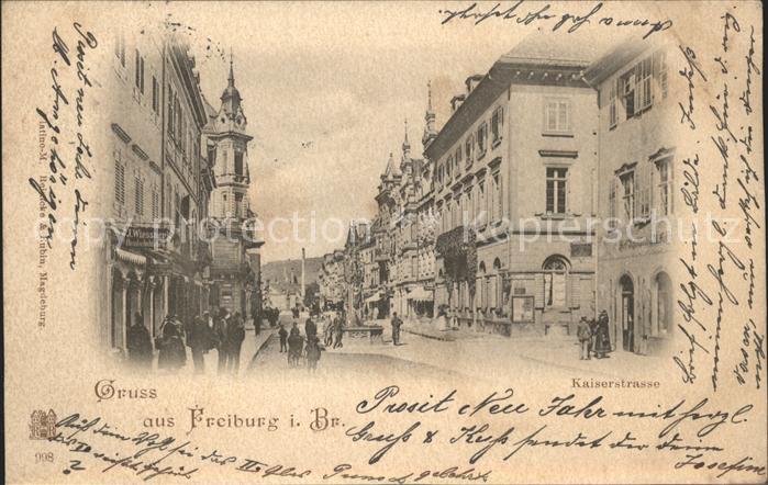 Freiburg Breisgau Kaiserstr.