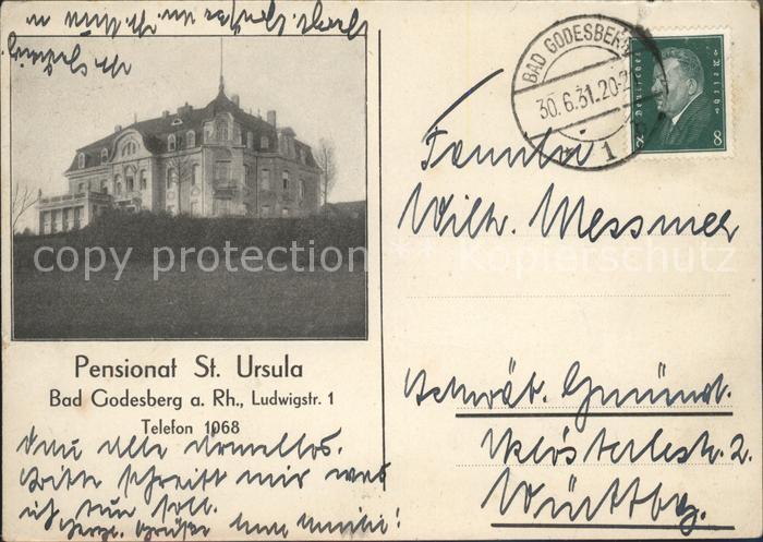 Bad Godesberg Pensionat St. Ursula