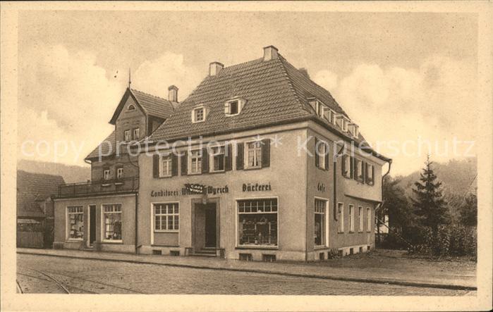 STUTTGART  CITY Cafe Conditorei W. Wyrich