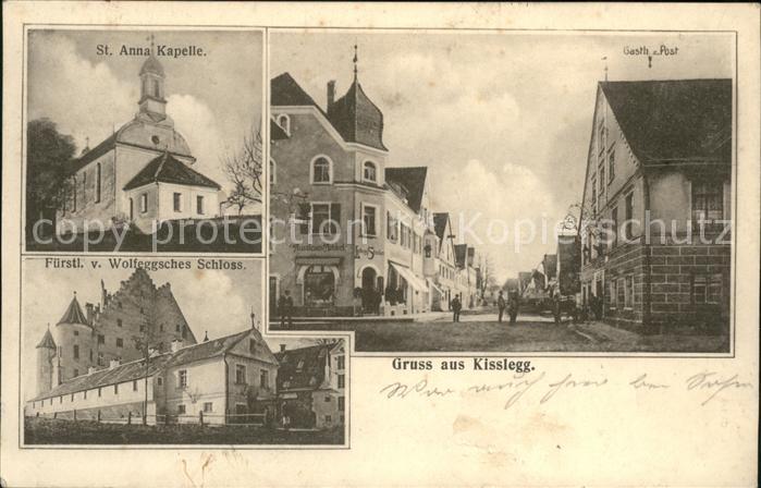 Kisslegg Gasthaus zur Post St. Anna Kapelle