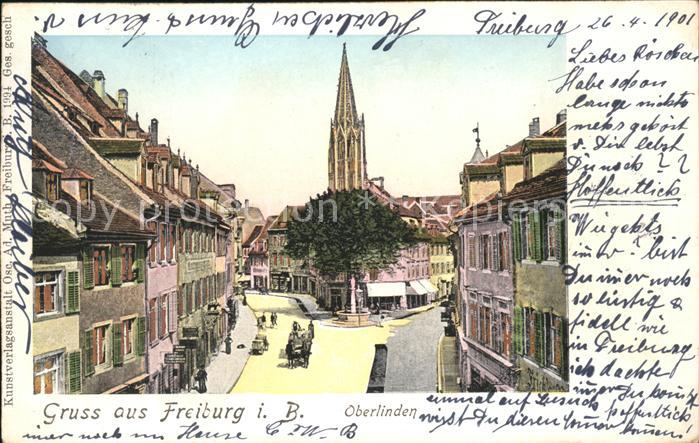 Freiburg Breisgau Oberlinden