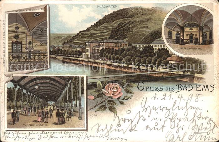 Bad Ems Lahn Wandelbahn Wasserbrunnen