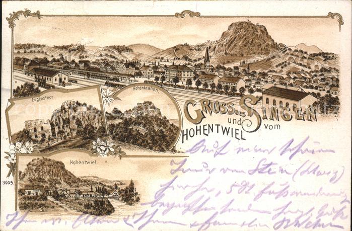 Singen Hohentwiel Hohenkrahen Eugensthor
