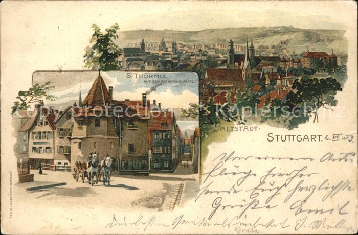 STUTTGART  CITY Altstadt