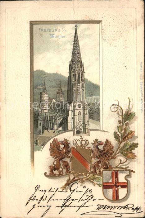 Freiburg Breisgau Wappen Münster