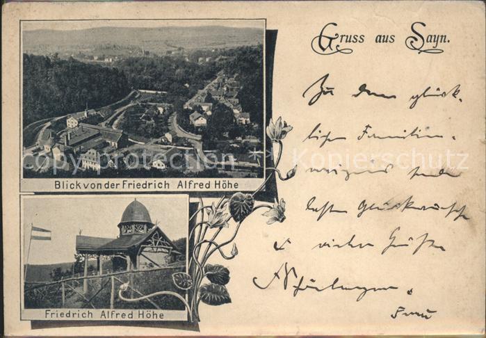 Sayn Bendorf Alfred Höhe