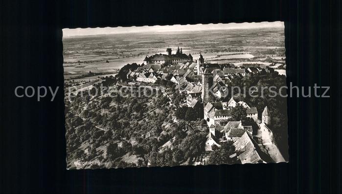 Waldenburg Wuerttemberg Schloss Fliegeraufnahme